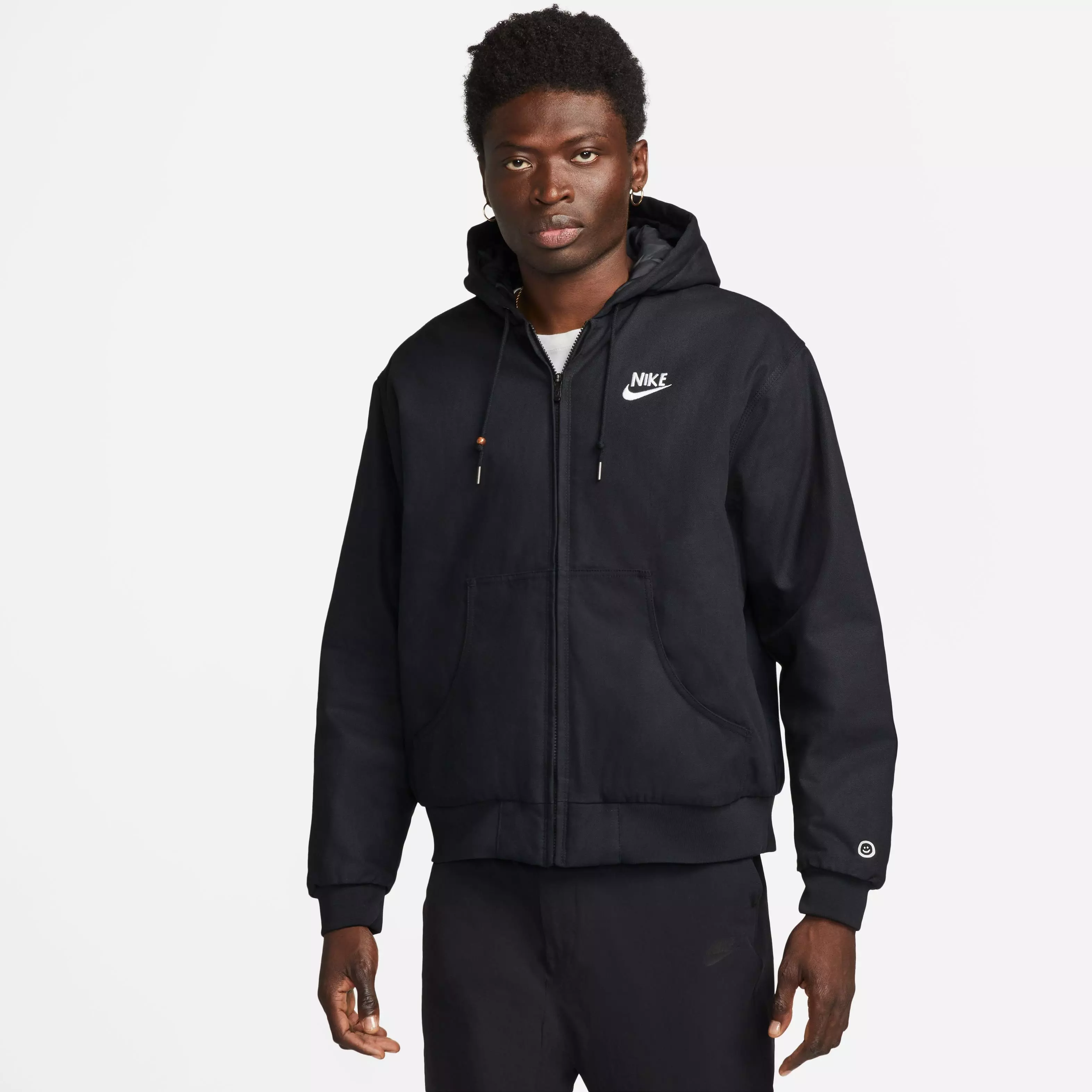Nike Men's Sportswear Have A Nike Day Full-Zip Hooded Jacket-Black